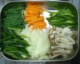 韓国料理 チヂミ作り方1写真