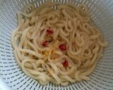 うどんぺペロンチーノ作り方2写真
