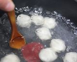 甘酒麹 de 冷やし白玉汁子~!作り方3写真