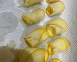 ズッキーニのくるくる揚げ作り方3写真