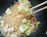 シーフードミックスで！海鮮塩焼きそば☆作り方8写真