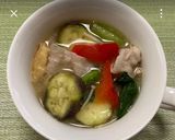 野菜タップリ夏の豚汁美味♬作り方7写真