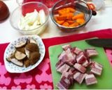 野菜たっぷり酢豚♪作り方1写真