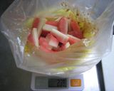スイカの皮のピリ辛和え作り方3写真