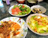 簡単夕飯★キャベツのチーズカレー炒め作り方5写真