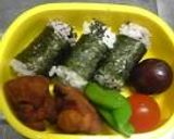 うちの幼稚園弁当☆５月作り方2写真
