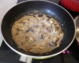 マッシュルームソースのパスタ作り方3写真