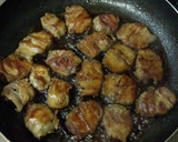 簡単！茄子の豚バラ巻き照り焼き風作り方2写真