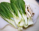 タニタさんに学べ【サブ】青菜ゴマスープ作り方1写真