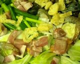 すき焼き鍋でうまーいプデチゲ부대찌개風♪作り方1写真