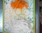 ☆お弁当☆大根のきんぴら作り方1写真