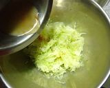せん切りキャベツにごま梅紫蘇すし酢作り方5写真