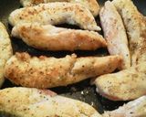 ☆ささみのバター焼き☆作り方6写真