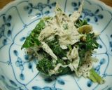 鶏ささみとホウレン草の和え物作り方5写真