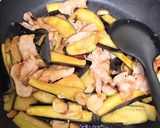 豚バラ茄子のガーリック醤油炒め作り方8写真