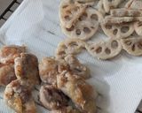 夏野菜と蓮根チキンの味噌マスタードソテー作り方3写真