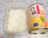 桃缶シロップでカルピスを美味しく作り方1写真