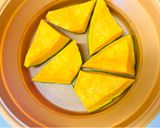 レンジで簡単　かぼちゃ煮物作り方1写真
