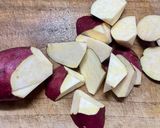 ヤバうまい 禁断 トロリ キャラメル味の大学芋作り方1写真