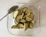 旨味凝縮!ナスと豚バラのレンジつけうどん作り方3写真