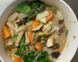 お一人様洋風味噌ドレ味根菜たっぷり野菜炒作り方21写真