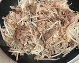 すぐでき＊豚こまともやし甘辛ダレ＊作り方3写真