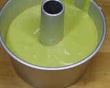 抹茶のシフォンケーキ作り方9写真