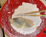ザクザク衣鱈フライのシメジ入りタルタル作り方3写真