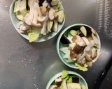 根菜茄子白菜中華風シチュー味温野菜サラダ作り方14写真