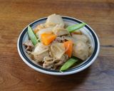 里芋で肉じゃが作り方7写真