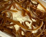 葛切りでコシの強い中華サラダ作り方1写真