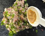 四毒抜き なめろう作り方4写真