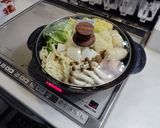白菜うどん鍋ロールキャベツ入り作り方2写真
