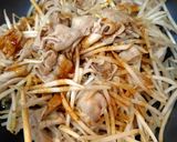 簡単☆豚バラもやし炒め作り方4写真