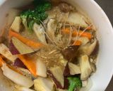 お一人様簡単オイ梅味根菜たっぷり野菜炒作り方18写真