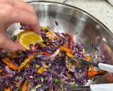 焼きキャベツで作る地中海風コールスロー作り方7写真