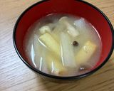 大根と油あげのみそ汁(昆布だし)作り方4写真