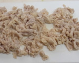 レンジで簡単♪甘辛鶏皮のさっぱり煮作り方2写真