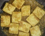 コク旨！濃厚ねぎソースの揚げ焼き豆腐作り方5写真