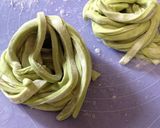 抹茶入り青汁de超簡単自家製うどん作り方7写真