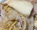 簡単　エリンギ豚肉和風パスタ作り方19写真