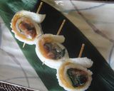 ♡お弁当にも♪　ちくわの梅シソロール♡　作り方3写真