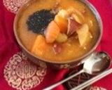 鳴門金時（さつまいも）で塩麹豚汁♪作り方5写真