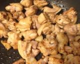簡単適当 鶏もも肉ポン酢(；´Д`A作り方3写真
