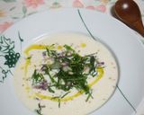 絹豆腐の冷たい和風スープ作り方4写真