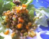 たっぷり野菜とひき肉のレタス包み★作り方7写真