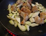 鶏とセロリのオイマヨ炒め作り方4写真