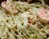 海老とアボカドの冷製パスタ。作り方7写真