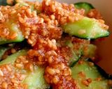 副菜に*梅ゴマ和え。作り方4写真