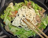 バター醤油の簡単焼きうどん作り方5写真